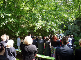 Die Fatima Grotte in Naumburg (Foto: Karl-Franz Thiede)